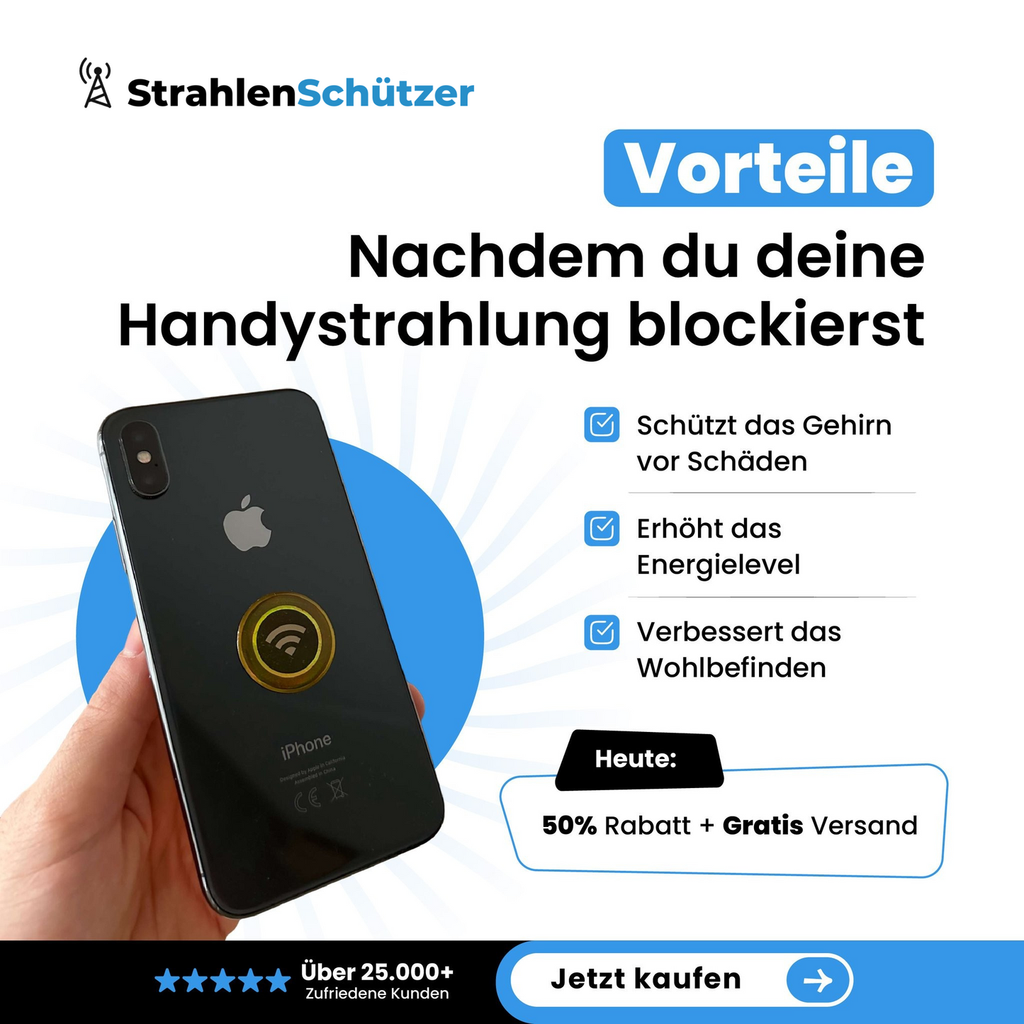StrahlenSchützer® V2 - Das patentierte Original